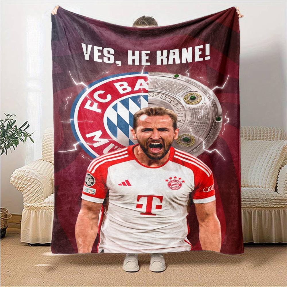 Harry Kane Blanket Comfortable Great For Seaside Livingroom Bedding For All Seasons Modern Style Ideal Gift For Birthday Valentine'S Day