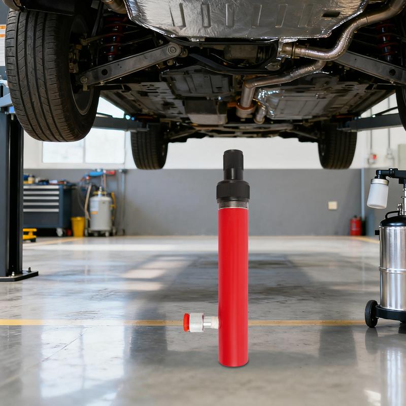 4 Ton Hydraulic Porta Power Cylinder - Leakproof Metal 4.92  Lift Range, Heavy-Duty for Auto Truck Farm Equipment Repair