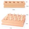 Wooden Montessori Collection Cylinder Socket Puzzle Toy Infant Practice Senses Playthings Preschool Children Learning Playthings Ideal For Children