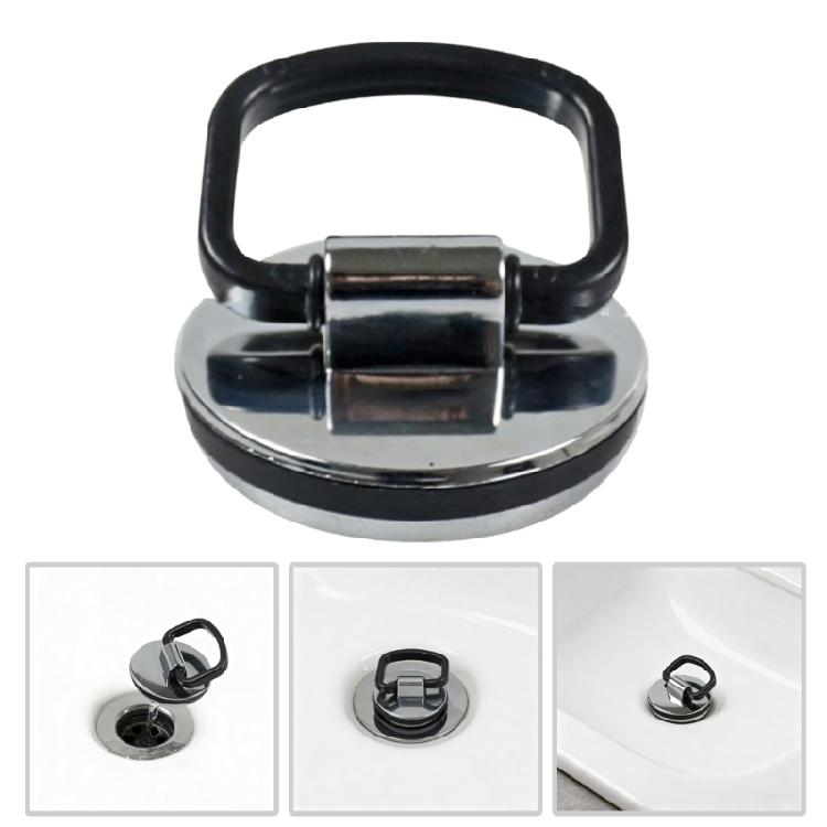 Fast Release Sink Drain Plugs with Reinforced Sealing Rings Strong Construction Suitable For Kitchen Bathroom Mop Sinks
