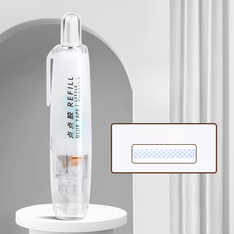 

Клей для скрапбукинга, простая корректирующая лента, стильный клей, мини-портативный стираемый клей-паста, нелипкий блокнот для заметок, принадлежности для заметок 6mm*5m