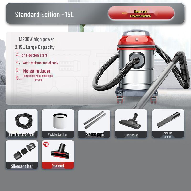 

Jeno High-Power Silent Handheld Vacuum Cleaner for Home & Car