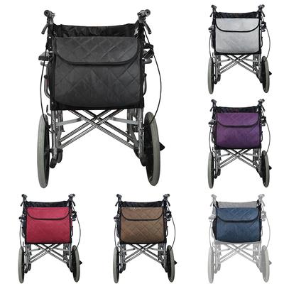 Multi-functional Wheelchair Bag Wheelchair Armrest Bag Disabled Wheelchair Rear Hanging Bag Outdoor Shoulder High-capacity