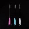 Baby Feeding Water Cup Straw Washing Brush Stainless Steel Handle Cleaning Tool