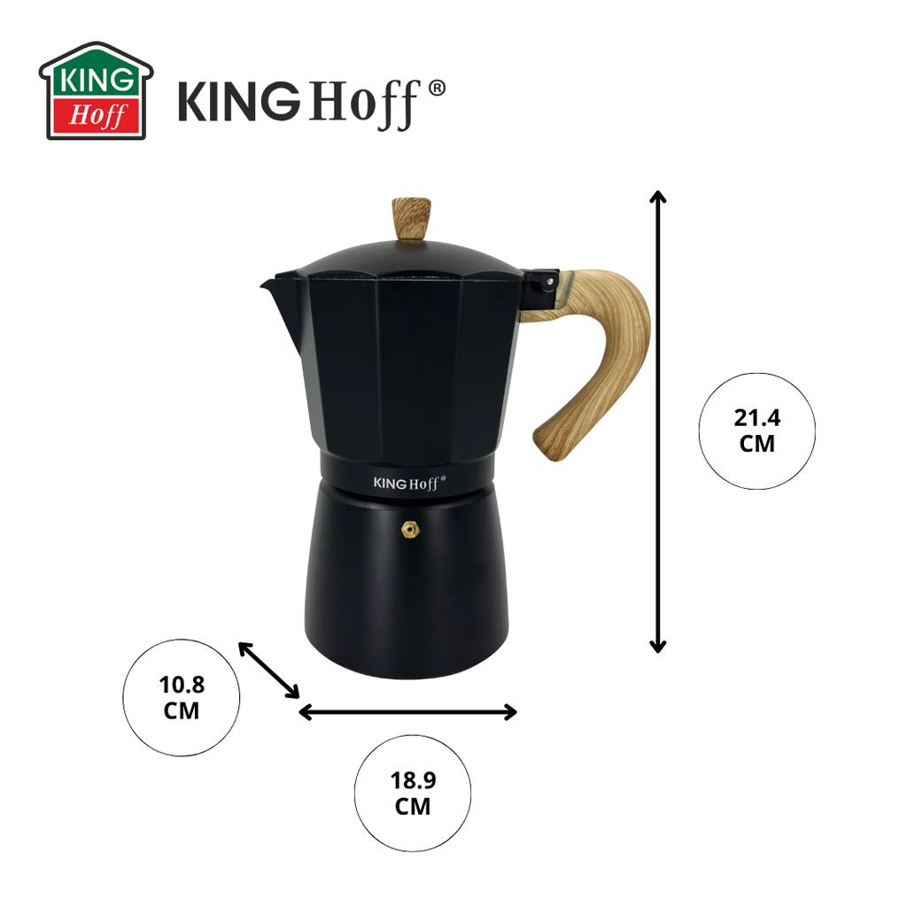 Kawiarka espresso Kafeterka ciśnieniowa KINGHOFF 450ml 9 filiżanek KH-1887
