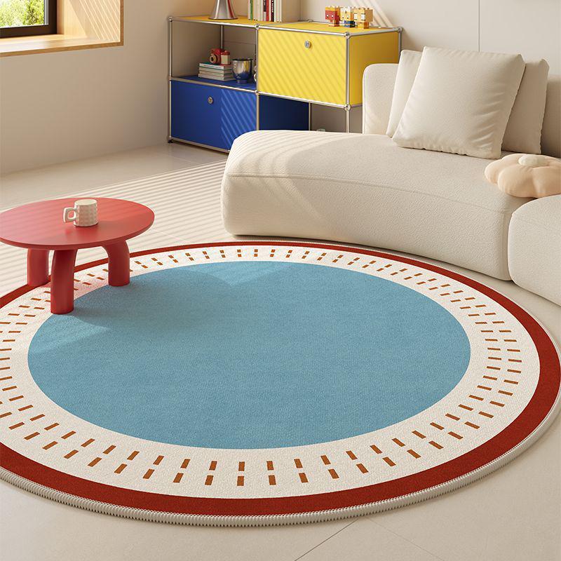 

Round Stain-Resistant Decorative Rug for Living Room 60*60 cm