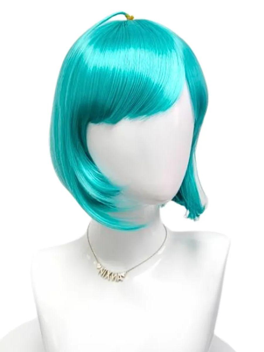 

Озеро-голубой короткий парик синтетический парик аниме игровой персонаж химическое волокно фестивальная вечеринка повседневная носка аксессуар для косплея