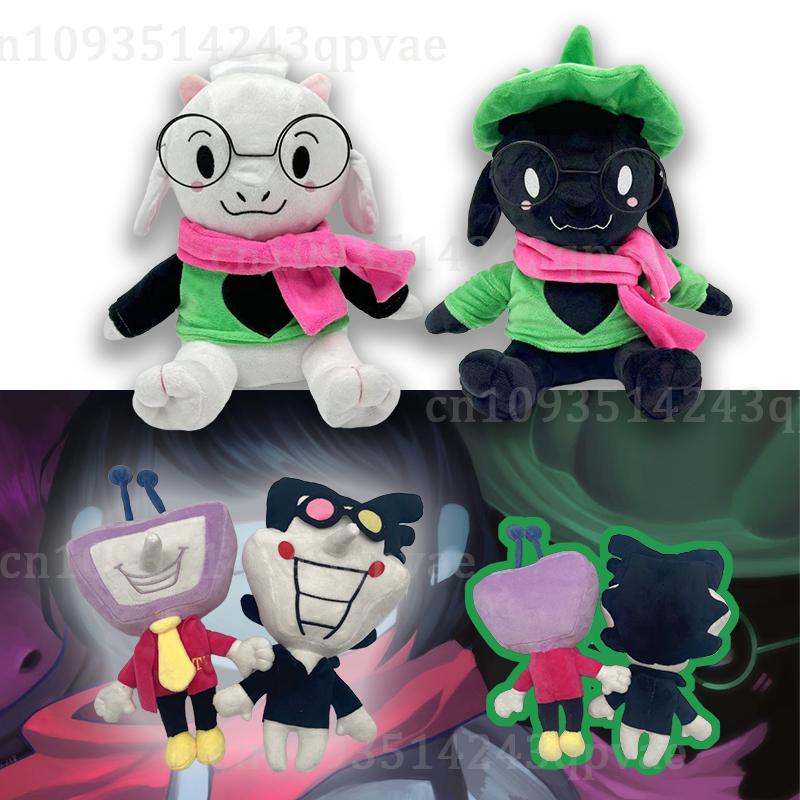 TreasuringU New Deltarunes Plush Toys Cute Tenna Talsei Plush Dolls Stuffed Toys Spamton Plushie Birthday Gifts