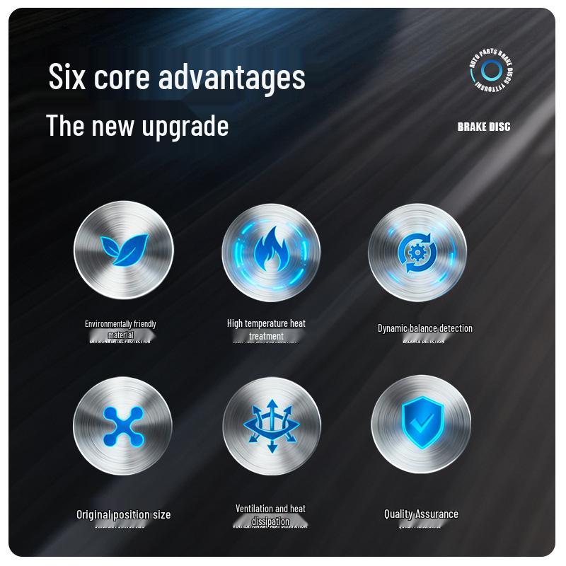 High Performance Brake Disc Flange for Highlander and Lexus Cars