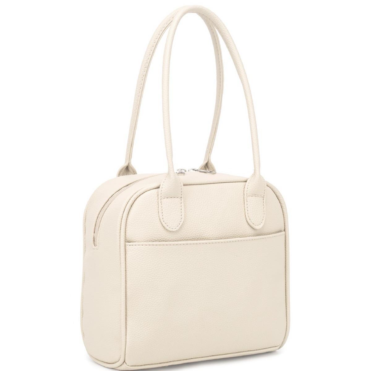 

Новая женская сумка большой вместимости через плечо, мягкая текстура, аэропорт, стиль old money, сумка для ленивого отдыха белый