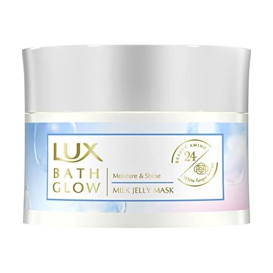 LUX Маска-уход для волос Сияние ванны 185 г Увлажнение и блеск Восстановление повреждений Питательная молочная желе-маска