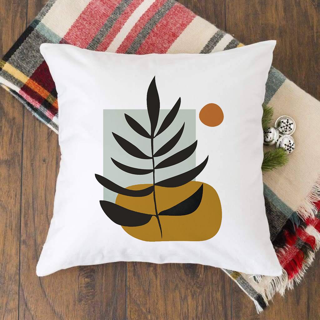 Nordic Geometric Plant Print Cushion Cover Pillow Cases Home Outdoor Balcony Sofa Living Room Aesthetic Decoration Pillowcase