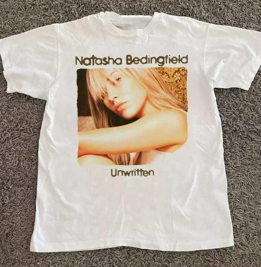 Natasha Bedingfield Unwritten Album Short Sleeve T-Shirt All Size S To 5XL S разноцветный