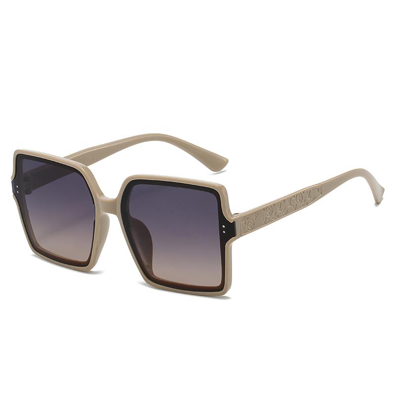 Fashion Style Oversized Square Sunglasse Women's Men's Retro Style Classical Large Glasses Frame Brand Sun Eyeglasses Vintage Style Travel Man Lady