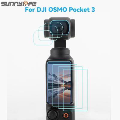Pre DJI OSMO Pocket 3 Ochranná fólia Tvrdené sklo Chránič Obrazovka Objektív Ochrana celej obrazovky Príslušenstvo pre kameru OSMO Pocket