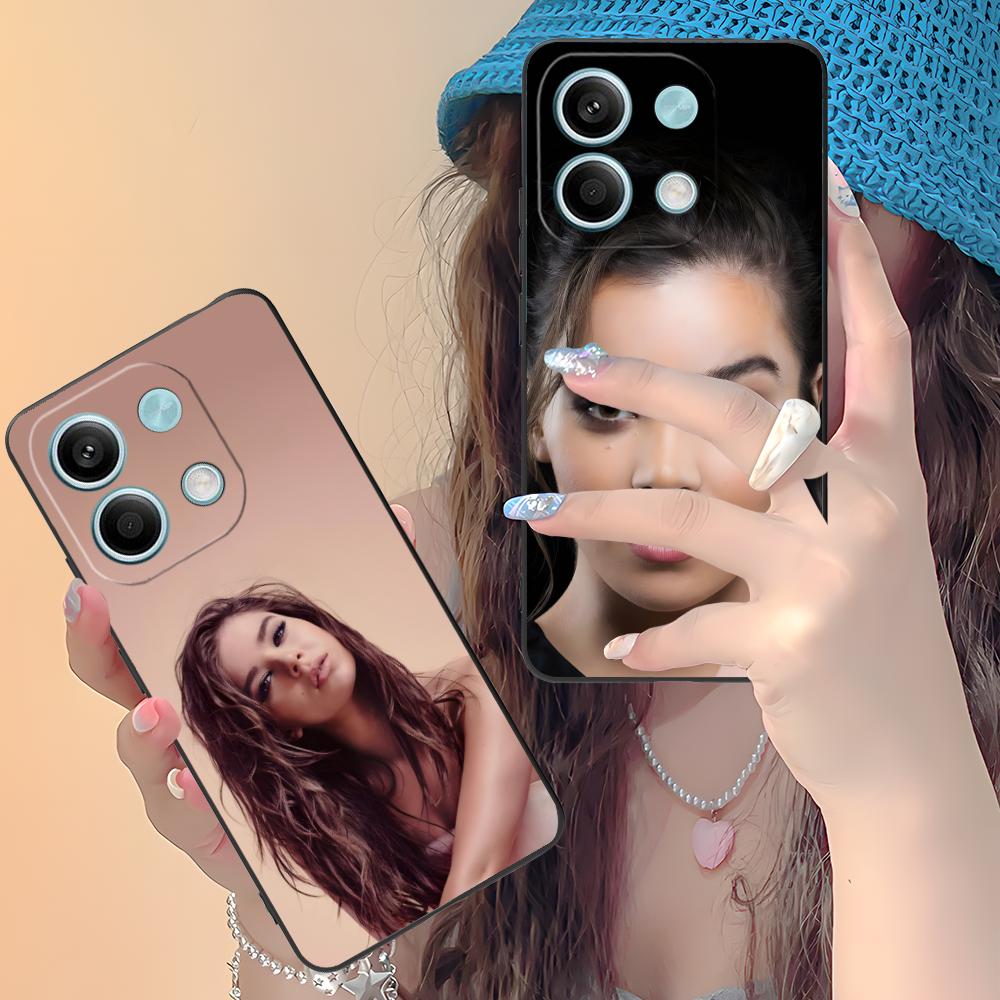Hailee Steinfeld Matte TPU Mobile Phone Case for Xiaomi Redmi 15 14 13 12 A5 3 2 1 C Plus 4G 5G Colorful Printing Cover