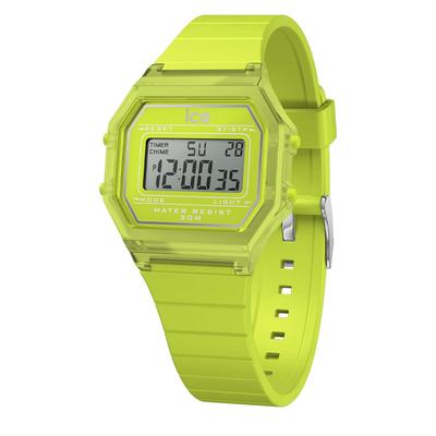 Autorisierter Händler [Ice watch] Ice watch Uhr Herren Damen 022890 ICE digit ice digit retro grün limette transparent klein 32mm