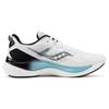 Saucony Phoenix Inferno 2 Comfortable Trendy Slip Resistant Durable Low Top Running Shoes Men sneaker White Black Blue S28184-4