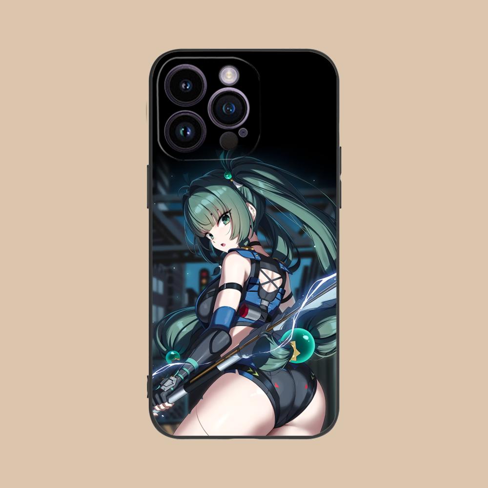 

Zenless Zone Zero QingYi Phone Case for iPhone 17 16 15 14 13 12 11 X XR XS 8 7 Air Pro Max Plus Mini Colorful Cover Pretty iPhone 15 Pro Max