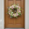Artificial Peony Wreath Wedding Decor Wall Hanging House Decoration for Hotel