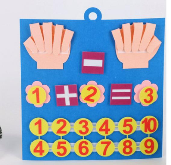 Межстрановой Фетровый Развивающий Блокнот: Развивающая доска-раскладушка для малышей и раннего развития