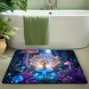 Ash Ketchum and Pikachu City Lightning Print Non-Slip Doormat Soft Floor Mat