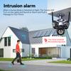 AIOOK Outdoor Security Camera HD 25MP WIFI IP Camera 5 Lens 5 Screen 5 PTZ Motion Tracking 2 Way Intercom Color Night Vision