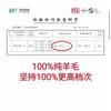 Winter 100% Pure Wool Scarf Solid Color Warm Knit Neckwear Couples Women