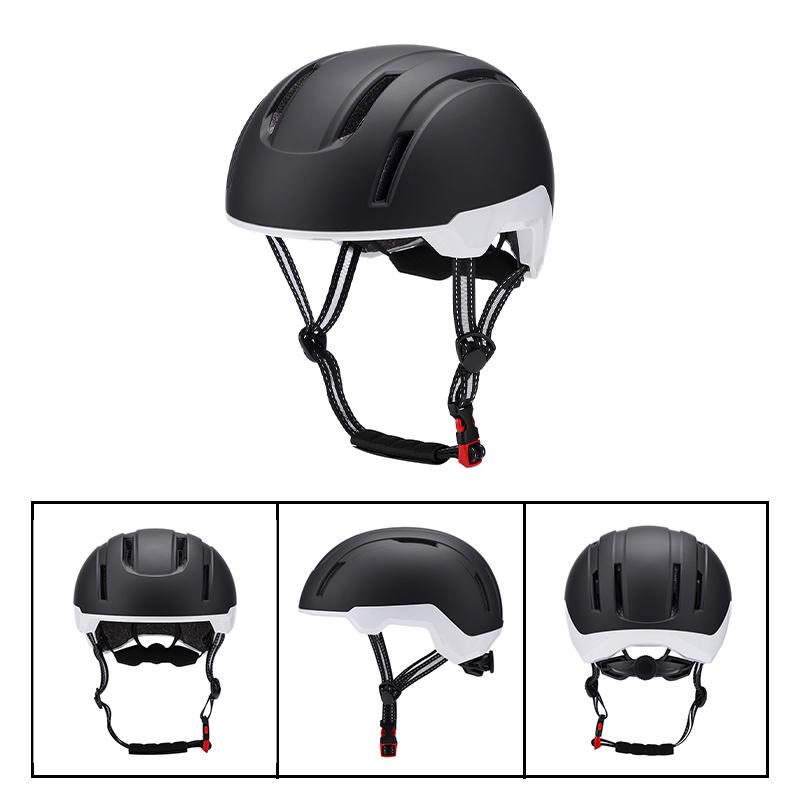 CE Unisex Lightweight Adjustable E Scooter Helmet with Detachable Visor Youth and Adult Mountain Bike Helmet for Riding Sports CE-M