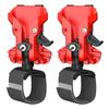 Self-Locking Drill Holder Belt Clip High Durability Double Waist Mount For Electric Tool Quick Release Portable Tool Storage