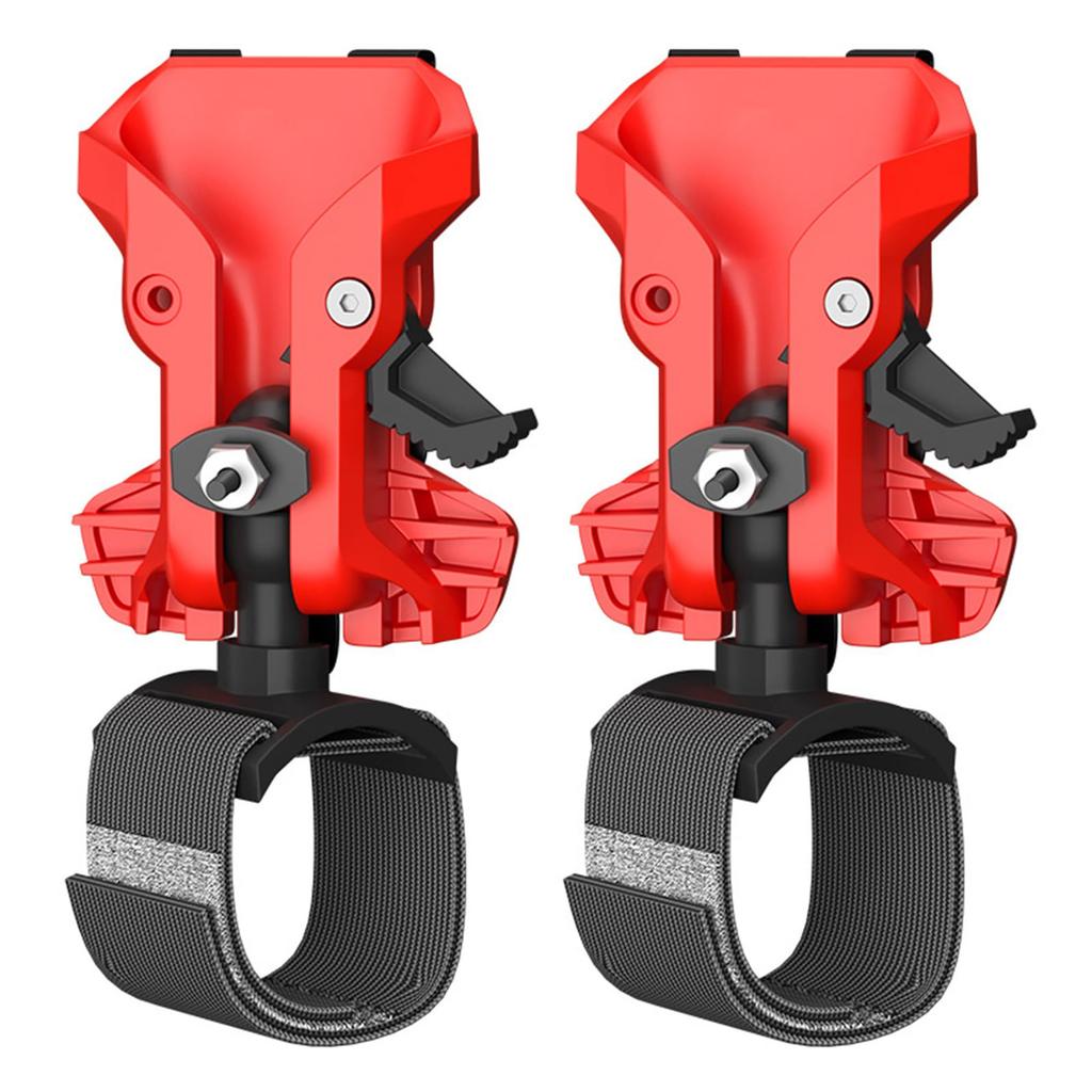 Self-Locking Drill Holder Belt Clip High Durability Double Waist Mount For Electric Tool Quick Release Portable Tool Storage