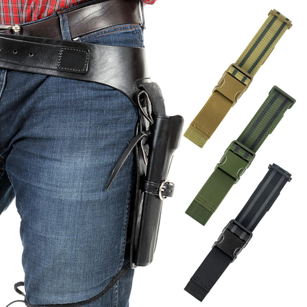 Thigh Strap with Quick-Release Buckle Airsoft Leg Strap Belt Non-slip Elastic Drop Leg Thigh Strap for Thigh Holster Leg Hanger