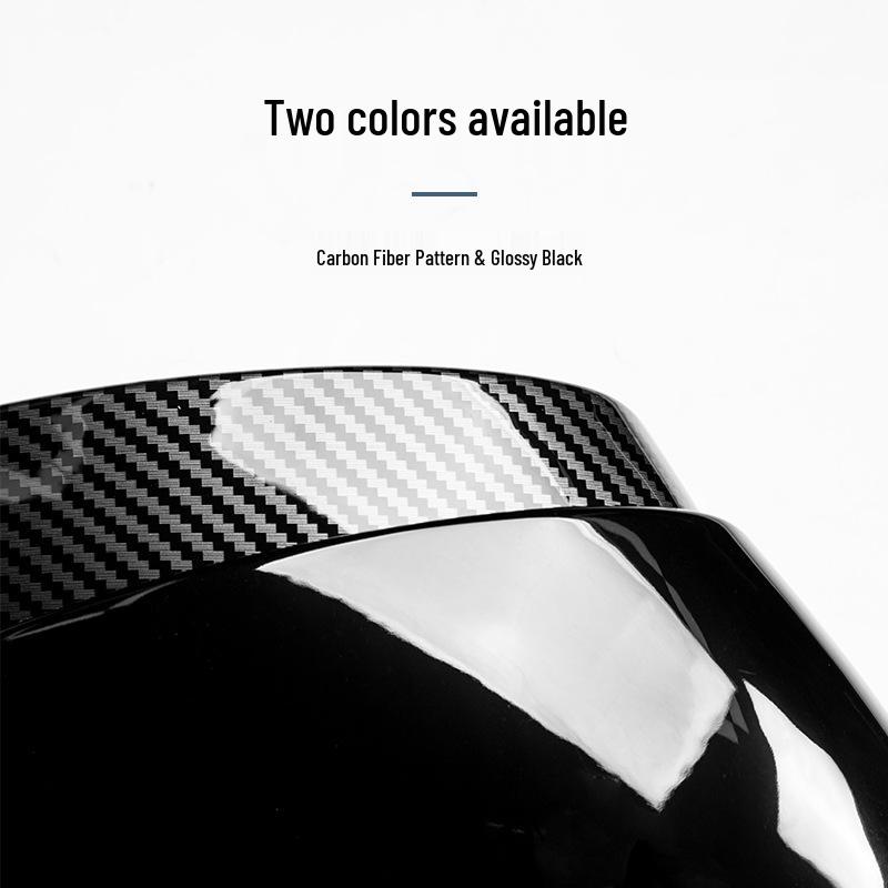 Six Sheep Carbon Fiber Texture Rearview Mirror Cover for Lynk & Co 900
