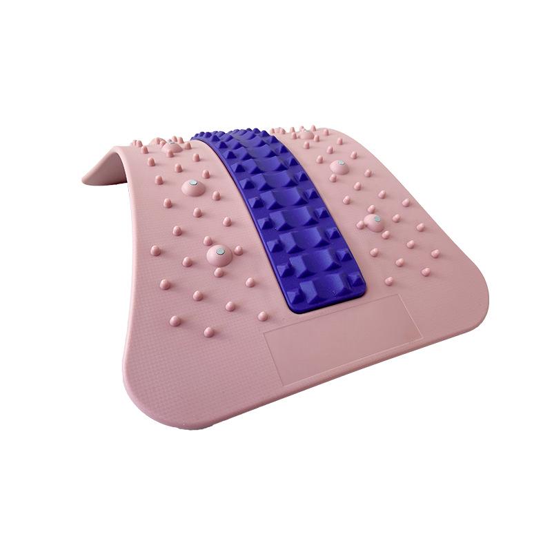 6th Gen Adjustable Lumbar Traction Massager & Back Stretcher