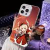 Game GI Klee Mobile Phone Case for iPhone 17 16 15 14 13 12 11 X XR XS 8 7 Air Pro Max Plus White Translucent Colorful Cover