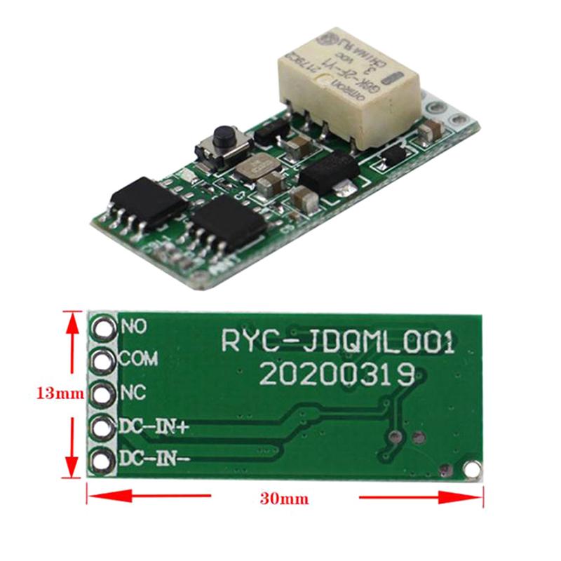 Trasmettitore ricevitore wireless 1 canale per scooter con interruttore di controllo relè remoto 433 Mhz Rf