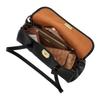 Coach Borsa a Spalla in Pelle con Design a Pattina Bridget 35 Grande Borsa a Spalla da Donna Nera CDB04-IMBLK