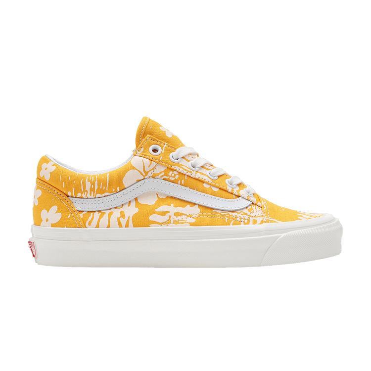 Vans Old Skool 36 DX Anaheim Factory - Floral Citrus Мужские Кроссовки Желтый Белый VN0A4BW3CTR 38 3980₽