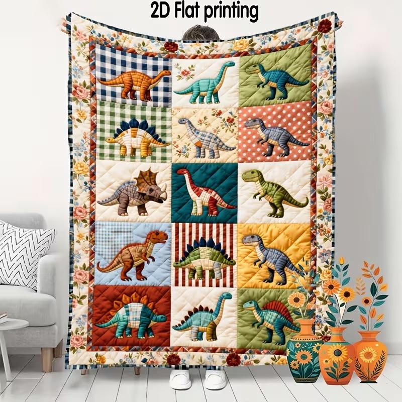 Thick Flannel Fleece Blanket, Soft Nap Throw Blanket & Pet Blanket