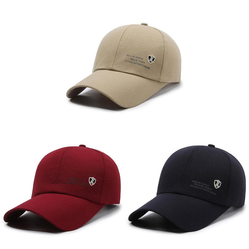 Embroidery Letter F Baseball Cap Sun Protection Hat Outdoor Solid Caps Color