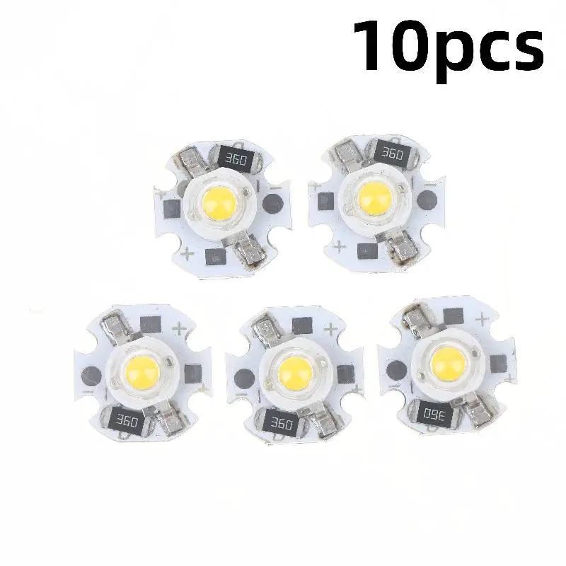 5/10Pcs 16mm 20mm LED Lamp Boards 1W 3W Single Color 5V 12V Warm Neutral White Spotlights Downlights Sunset Lights