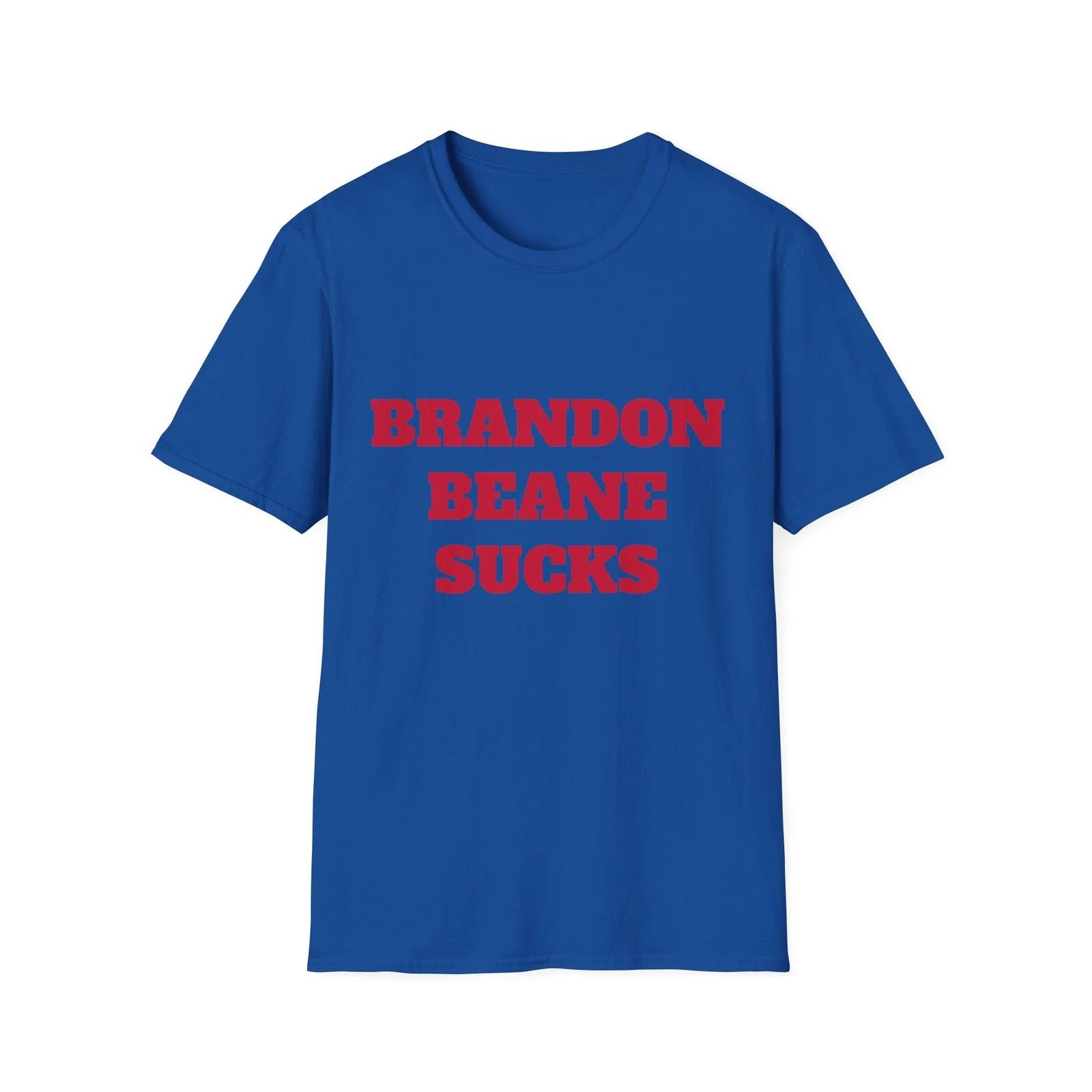 Brandon Beane Sucks T-Shirt - NFL Buffalo Bills Statement Tee M