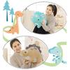 30/50cm Plush Dinosaur Doll PP Cotton Filling Fluffy Cute Animal Doll Plushie Accompany Throw Pillow Stuffed Tyrannosaurus Rex Children Plush