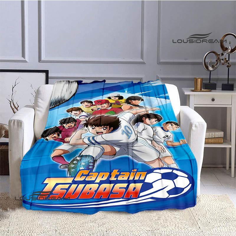 

Капитан Цубаса мультяшные одеяла, одеяла для пикника, теплые фланелевые одеяла, мягкие и удобные одеяла, постельные принадлежности, подарок на день рождения 30x40in