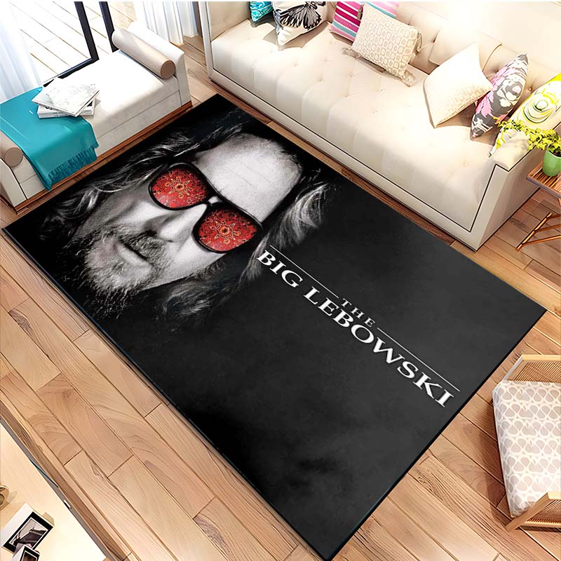 

Classic The Big L-Lebowski Pattern Floor Rug 15 Size Living Room Bedroom Bedside Bathroom Floor Mat Area Rug Living Room Decor 40cm x 60cm