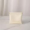 Storage Bag with Automatic Closing Function Wired Headphone Storage Bag PU Coin Purse Mini Portable Lipstick and Makeup Bag