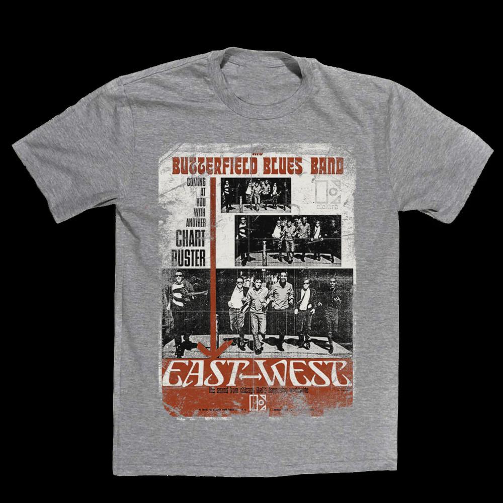 Butterfield Blues Band East West Cotton Sport Grey S-5XL T Shirt For Fans BT503 Unisex T-Shirt M