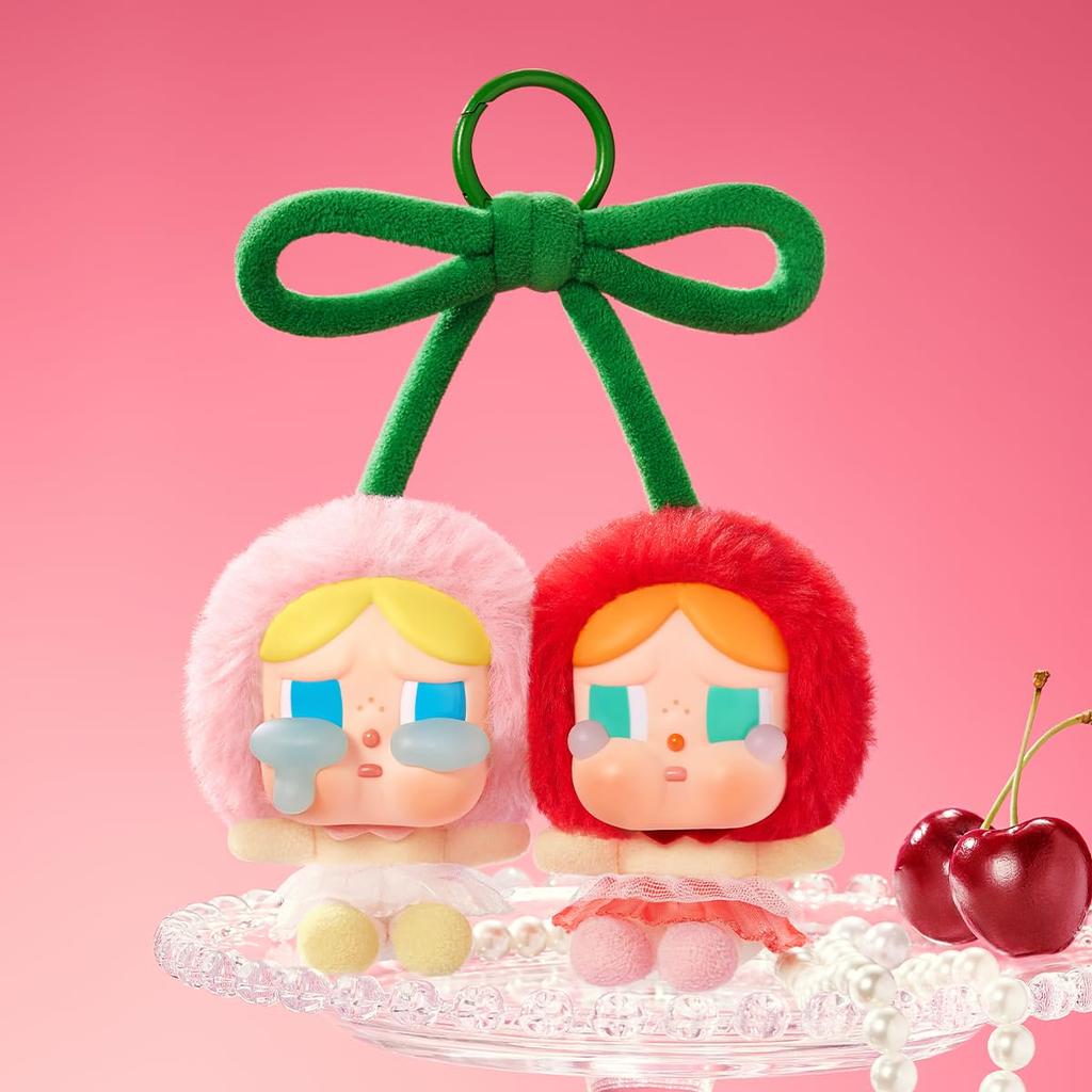 POP MART CRYBABY Crying For Love Plush Pendant Love You Cherry Much