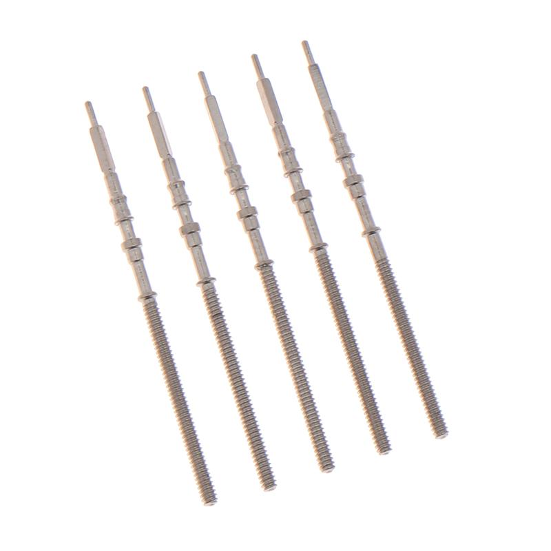 5Pcs Stainless Steel Watch Movement Stem Crown Kit For Nh35 Nh36 Movement Automatic Mechanical Men'S Watch Stem Spare Parts