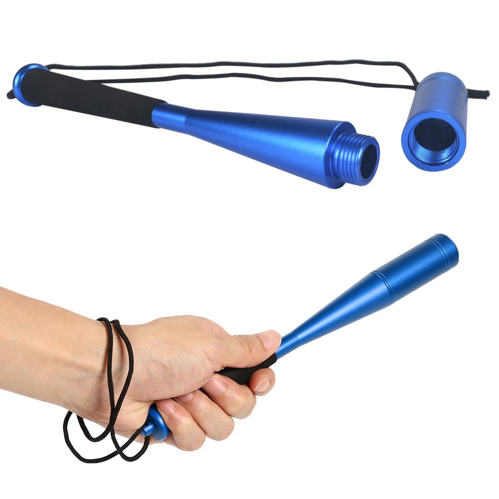 2/1PC Fish Hammer with EVA Handle Fishing Bat 24.7cm Fly Fishing Priest Fish Whacker Fish Bat Aluminum Alloy Fishing Accessories